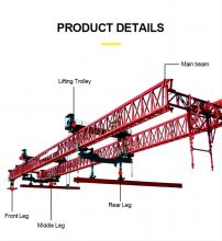 XCMG Official 10m Railway Gantry Crane Highway bridge erecting machine Price